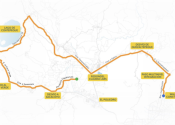 VMT anuncia rutas y horarios para el recorrido del Tour El Salvador 