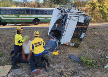 Accidente de tránsito deja una persona lesionada