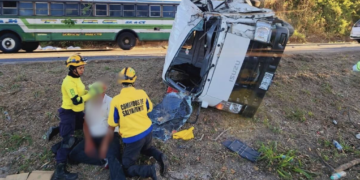 Accidente de tránsito deja una persona lesionada