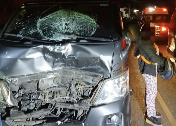 Motociclista muere tras colisión frontal en carretera a Santa Ana