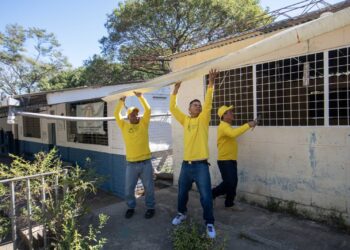 Inician la intervención escolar número 507 en Santa Ana