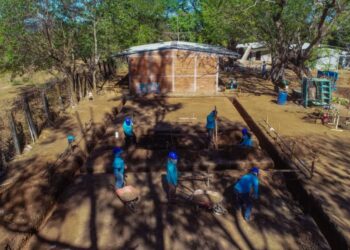 DOM moderniza escuela para beneficiar a 200 estudiantes en Usulután