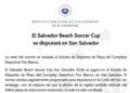 San Salvador será sede del Beach Soccer Cup 