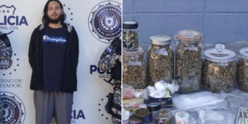 Capturan a distribuidor con variedad de drogas en Ilopango