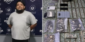 Arrestan a pandillero con marihuana y miles de dólares