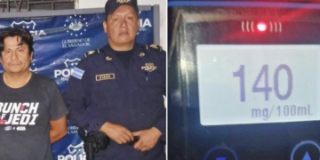 Conductor ebrio provoca múltiple accidente en Sonsonate 