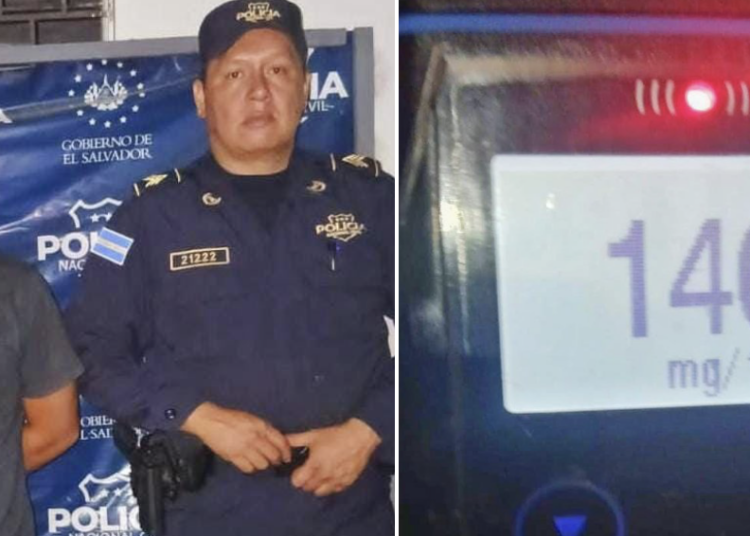 Conductor ebrio provoca múltiple accidente en Sonsonate 