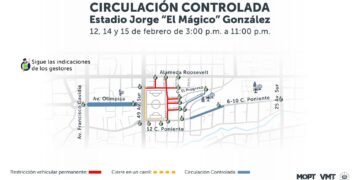 VMT anuncia restricciones viales para este fin de semana