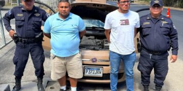 Capturan a dos guatemaltecos con cargamento de cocaína