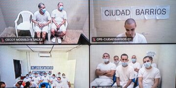 Condenan a 57 pandilleros con penas de hasta 60 años de prisión 