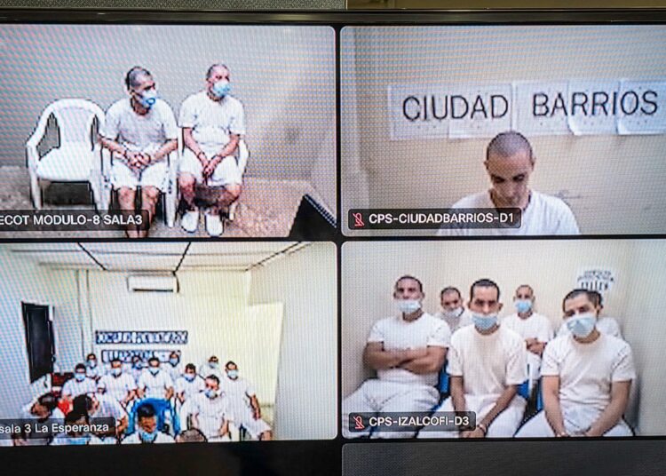 Condenan a 57 pandilleros con penas de hasta 60 años de prisión