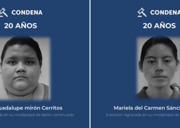 Condenan a 20 años de cárcel a dos mujeres por extorsión 