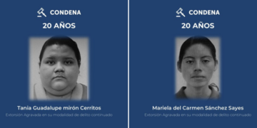 Condenan a 20 años de cárcel a dos mujeres por extorsión 