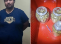 Capturan a sujeto con marihuana y básculas