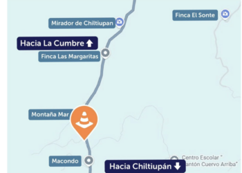 Restringen paso en carretera hacia Chiltiupán por obras de mitigación