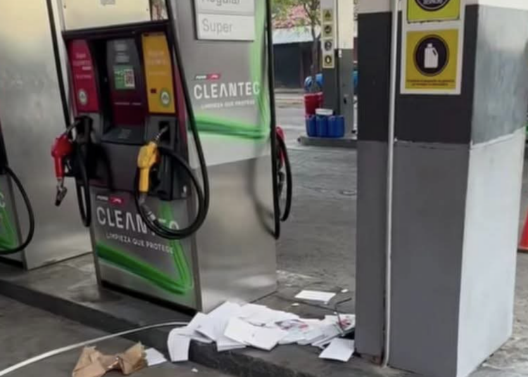 Investigan intento de hurto en gasolinera de La Unión