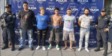 Capturan a implicados en pelea dentro de un bar en Apopa 