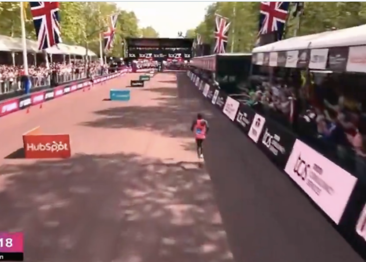 Sabastian Sawe rompe la barrera de las dos horas en Londres