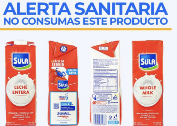 Ordenan retiro de leche Sula por contaminación