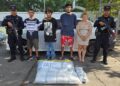Capturan a cuatro personas con cargamento de droga