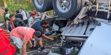 Accidente vial deja ocho fallecidos en Honduras