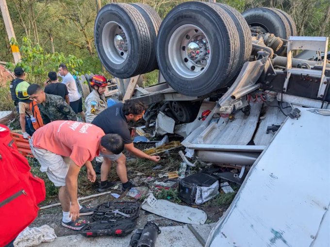 Accidente vial deja ocho fallecidos en Honduras