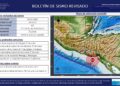 Sismo de magnitud 4.3 sacude la costa de Usulután