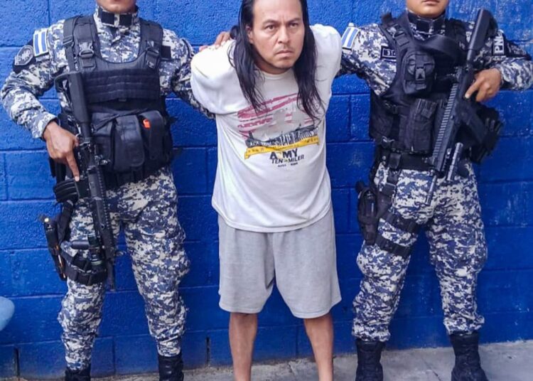 Capturan a pandillero en San Marcos