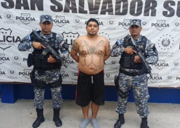 Capturan a peligroso gatillero de la MS-13