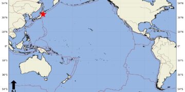 Descartan amenaza de tsunami para El Salvador tras sismo en Japón