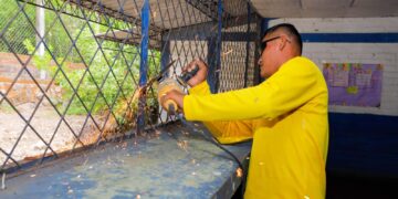 Inicia renovación total de un Centro Escolar en San Vicente