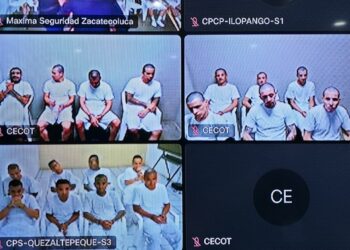 Inicia quinta jornada de audiencia contra cabecillas de la MS-13