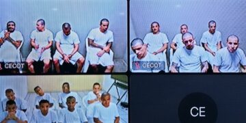 Inicia quinta jornada de audiencia contra cabecillas de la MS-13