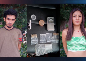 Capturan a pareja con marihuana y cocaína en La Libertad