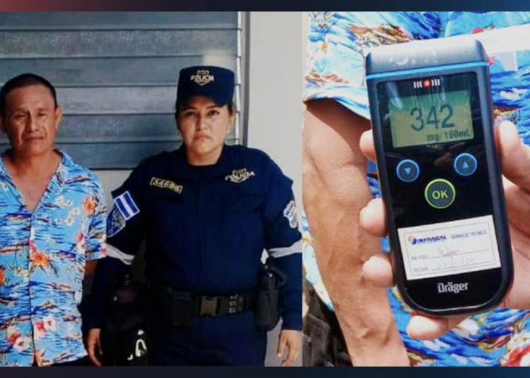 Capturan a conductor de mototaxi con 342 grados de alcohol