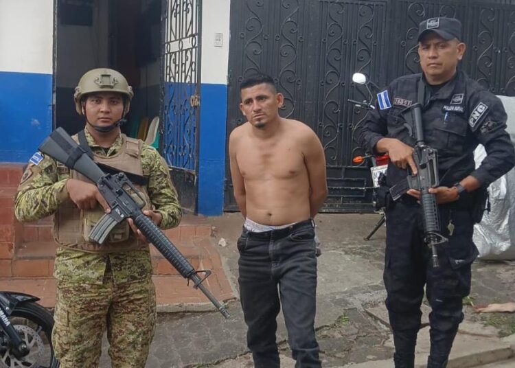 Capturan a peligroso pandillero con amplio récord criminal
