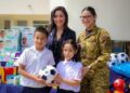 Entregan donativo deportivo al Ministerio de Educación
