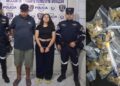 Capturan a pareja con marihuana oculta en un termo
