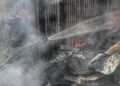Bomberos controlan incendio en bodega del ex IRA en San Martín