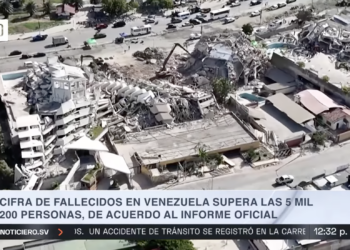 Cifra de víctimas por doble terremoto en Venezuela supera los 5,200 fallecidos