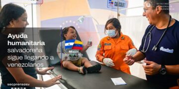 Misión humanitaria de El Salvador brinda atención médica en hospital de campaña