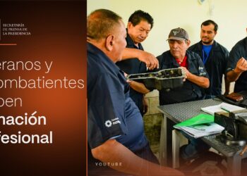 Veteranos y excombatientes reciben formación en talleres vocacionales impartidos por INABVE
