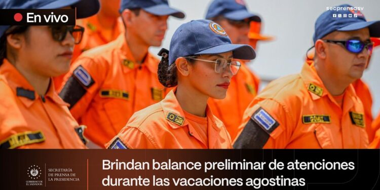 Gobierno del Presidente Nayib Bukele brinda consolidado de atenciones durante vacaciones agostinas