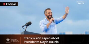 Presidente Nayib Bukele envía un mensaje a los salvadoreños