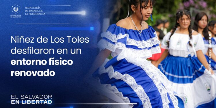 Gobierno del Presidente Bukele mejora conectividad y entorno de la niñez en Los Toles