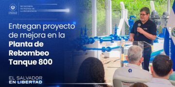 Gobierno del Presidente Nayib Bukele mejora servicio de agua en San Jorge y San Rafael Oriente