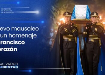Gobierno del Presidente Nayib Bukele rinde honores a Francisco Morazán con nuevo mausoleo