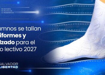 Gobierno del Presidente Nayib Bukele prepara paquetes escolares para 2027