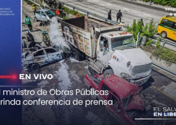 Gobierno del Presidente Nayib Bukele informa sobre acciones respecto al transporte de carga
