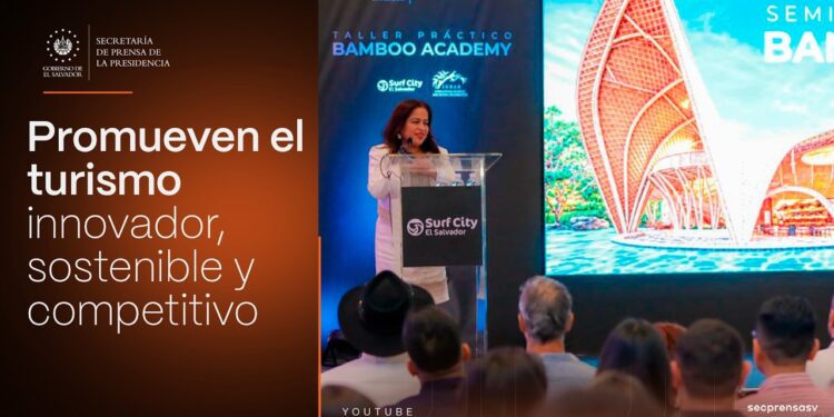 Gobierno del Presidente Nayib Bukele impulsa la bioconstrucción con bambú para un turismo sostenible